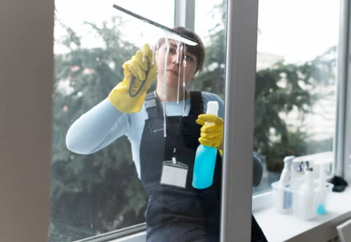 Nettoyage de vitres intérieures et extérieures à Trélivan